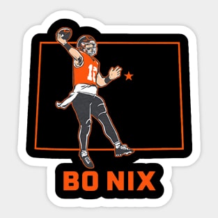 Bo Nix State Star Sticker